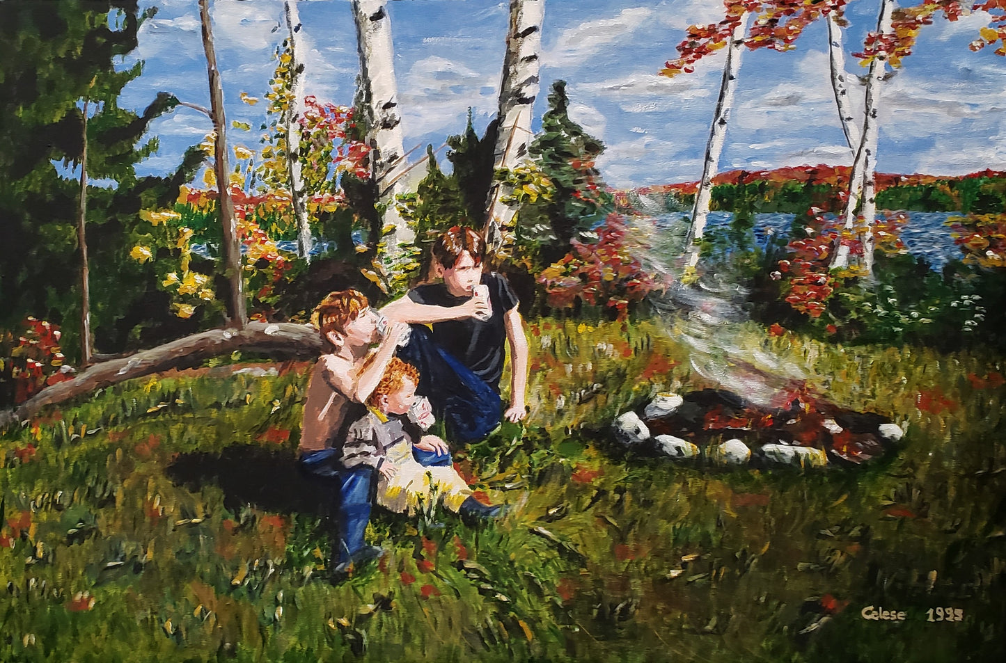 SOLD - After a hard day's work