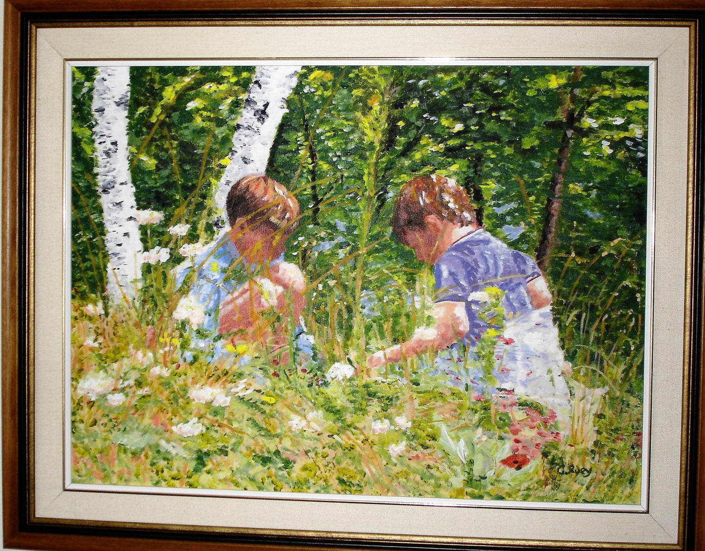 SOLD - Catching butterflies