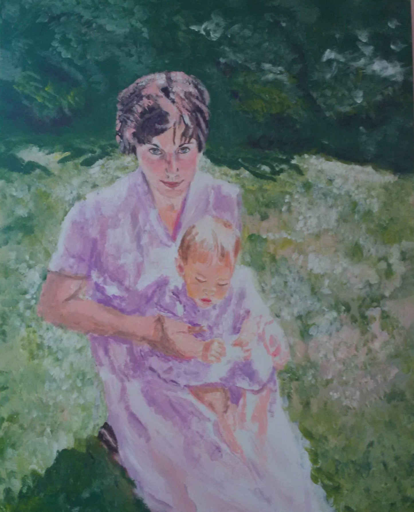 SOLD - Mother and daughter